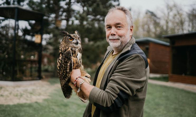 Lidé mu nosili stále další zraněná zvířata, a tak Libor Šejna založil v Makově záchrannou stanici.