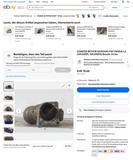 Nabídka náhradních dílů koncernu Stellantis na portálu eBay