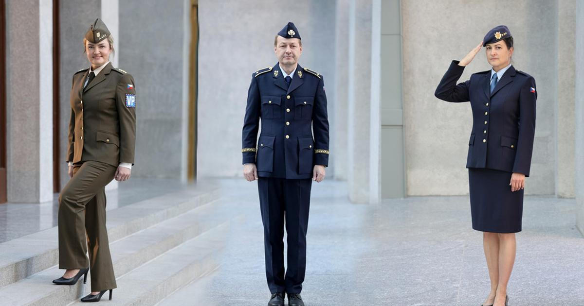 Obrazem: Armáda ukázala nové uniformy, slušivý stejnokroj testuje první pětice vojáků