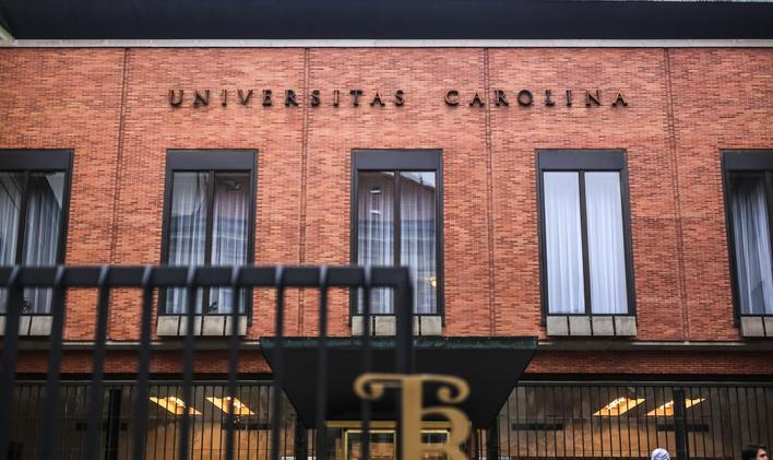 Univerzita Karlova, Karolinum, rekotorát, velká aula