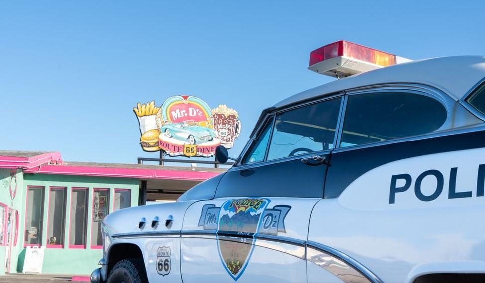 Hamburger, policie, ilustrační foto