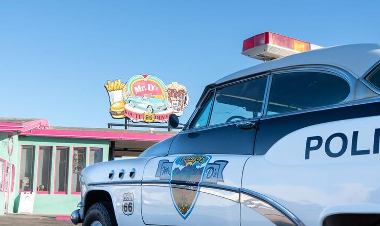 Hamburger, policie, ilustrační foto