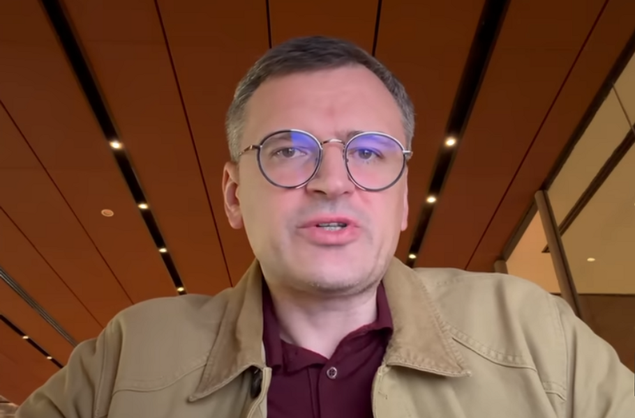 Bývalý ukrajinský ministr zahraničních věcí Dmytro Kuleba v jednom z videí na svém youtubovém kanále.