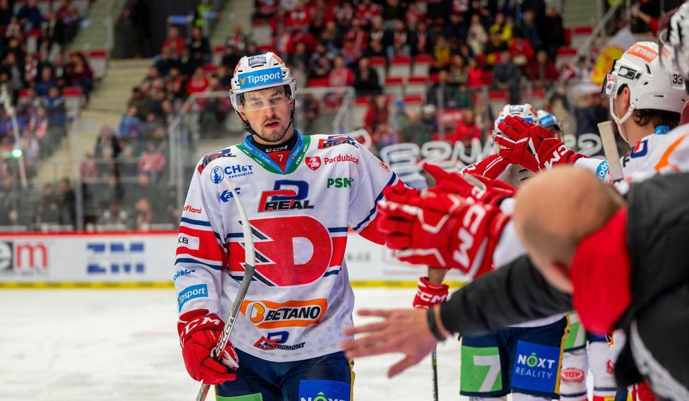 Pardubický obránce Tomáš Dvořák