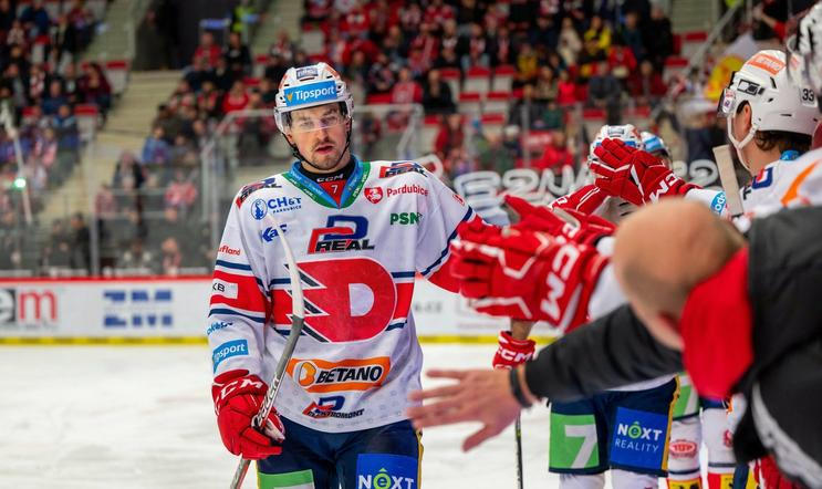 Pardubický obránce Tomáš Dvořák