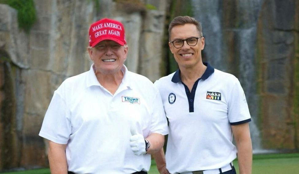 „Jsme přátelé už dlouho,“ poznamenal Trump, když ho Stubb pár měsíců po golfové partii navštívil v Bílém domě.