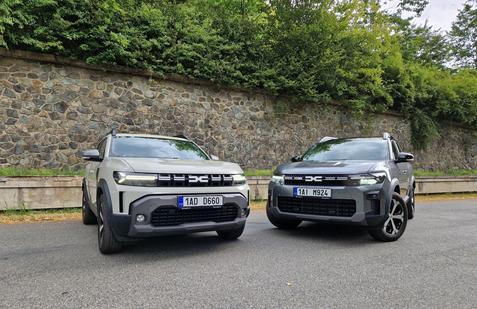 Dacia Bigster a Duster