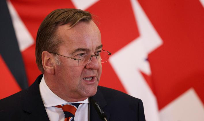 Německý ministr obrany Boris Pistorius.