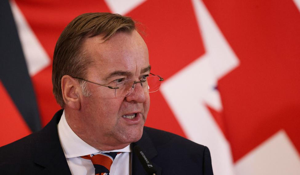 Německý ministr obrany Boris Pistorius.