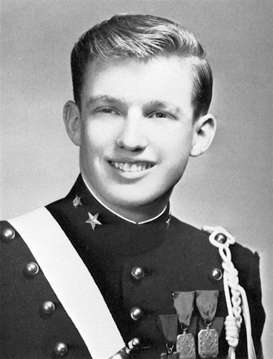 Donald Trump na New York Military Academy