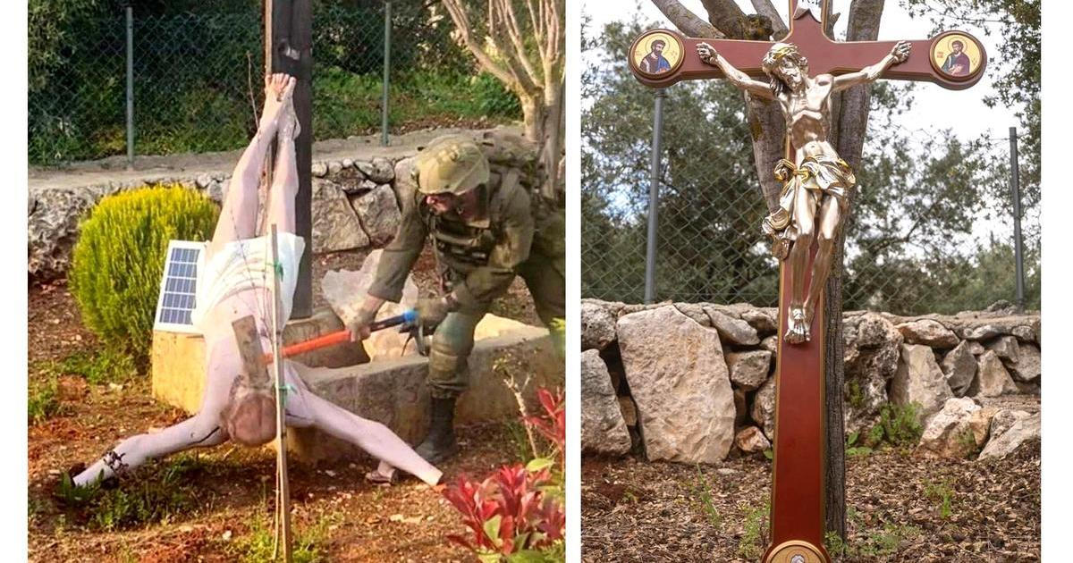 Třicet ostrých za zničeného Ježíše a náhrada jako z Temu