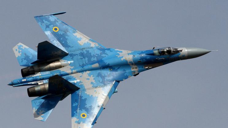 Suchoj Su-27, stíhací letoun, Flanker, Ukrainian Air Force, letecký den