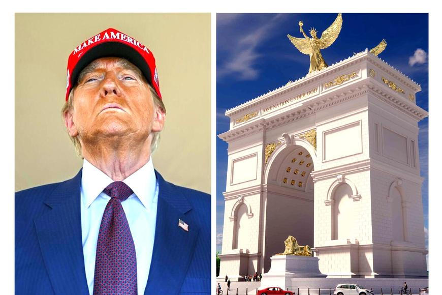 „NEJVĚTŠÍ a NEJKRÁSNĚJŠÍ“. Trump se dme pýchou, experty jeho stavba děsí