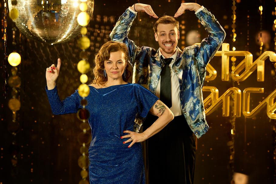 Marta Jandová a Martin Prágr jako účastníci 14. ročníku televizní taneční soutěže StarDance XIV …když hvězdy tančí.