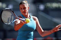 Karolína Plíšková na turnaji v Madridu 2026