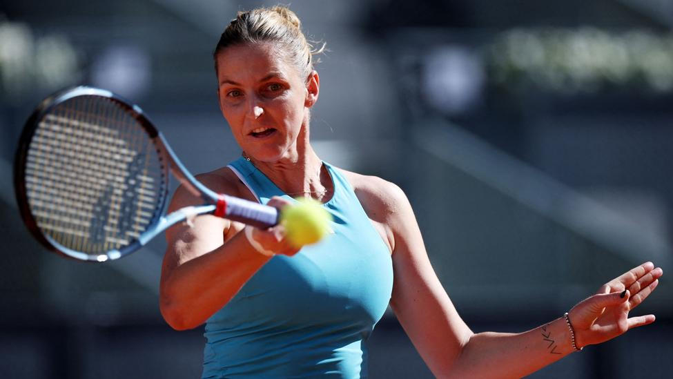 Karolína Plíšková na turnaji v Madridu 2026