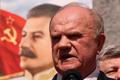 FILE PHOTO: Gennady Zyuganov, leader of Russia's Communist party, attends a May Day rally in Moscow