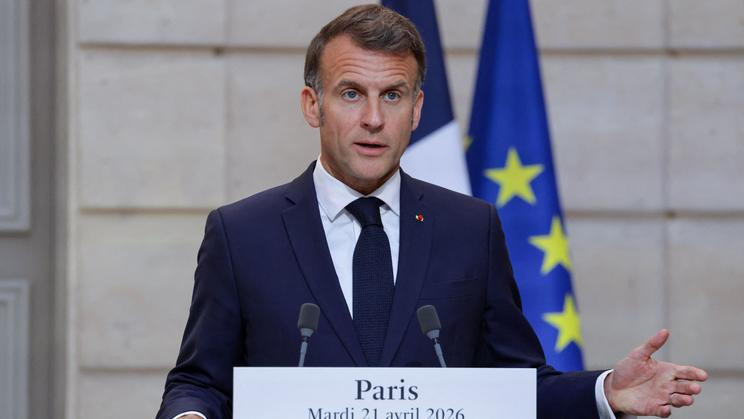 Francouzský prezident Emmanuel Macron.