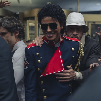 Jaafar Jackson a KeiLyn Durrel Jones ve filmu Michael.