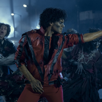 Jaafar Jackson jako Michael Jackson ve filmu Michael.