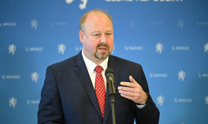 Ministr spravedlnosti Jeroným Tejc (za ANO).