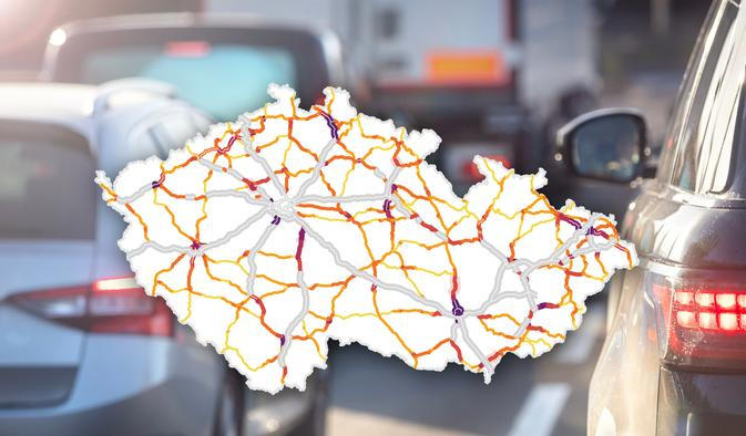 Traffic,Jam,Congestion,With,Rows,Of,Cars,On,Highway,Or