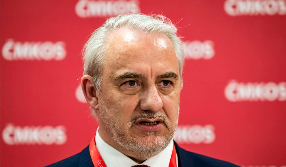 Předseda Českomoravské konfederace odborových svazů Josef Středula