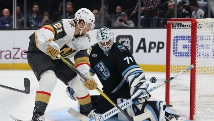 NHL: Stanley Cup Playoffs-Vegas Golden Knights at Utah Mammoth
