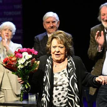 Natáčení narozeninového speciálu pořadu Tobogan a zároveň jediná veřejná oslava 95. narozenin Jiřiny Bohdalové.