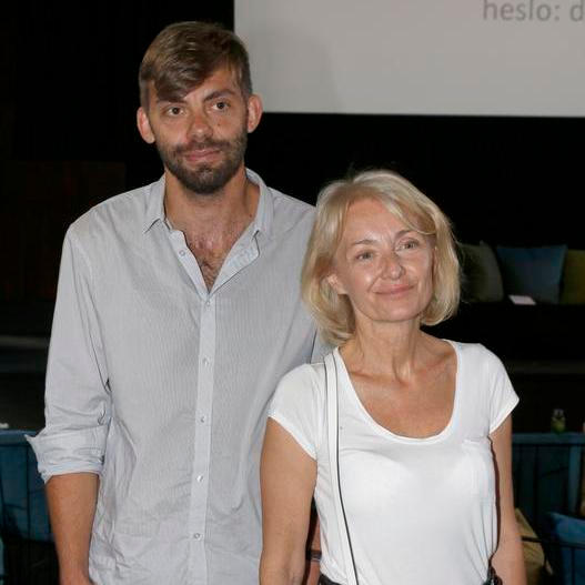 Veronika Žilková a syn Cyril Navrátil