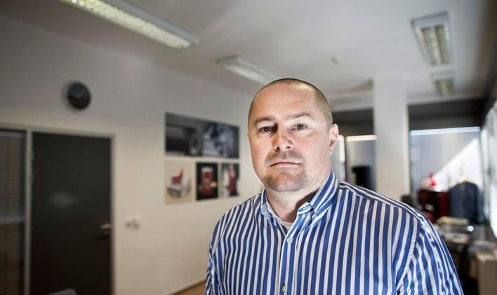 Richard Hodul, generální ředitel Tchibo. Praha. 30.8.2016