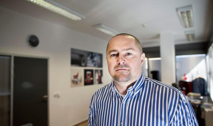 Richard Hodul, generální ředitel Tchibo. Praha. 30.8.2016