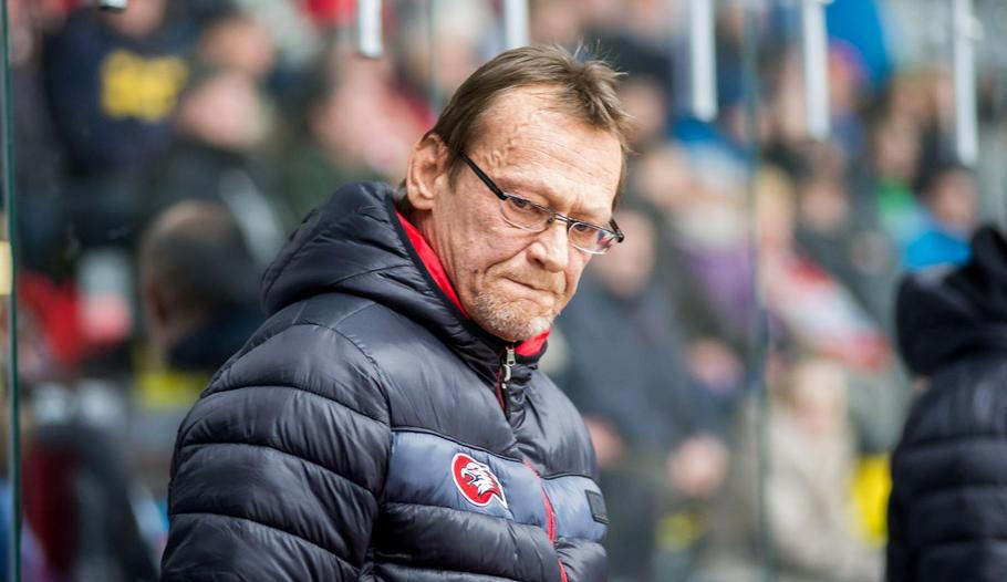 Miroslav Fryčer na střídačce Znojma