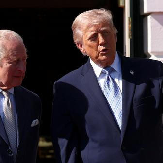 Britain's King Charles and Queen Camilla in the United States for state visit