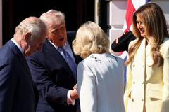Britain's King Charles and Queen Camilla in the United States for state visit