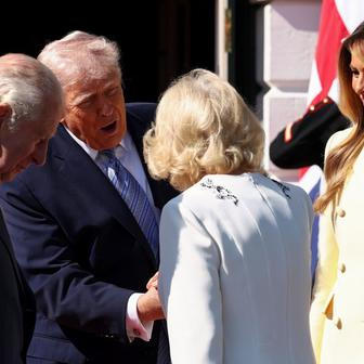 Britain's King Charles and Queen Camilla in the United States for state visit