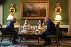 Britain's King Charles and Queen Camilla in the United States for state visit