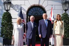 US Britain Royal Visit Trump