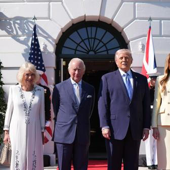 US Britain Royal Visit Trump