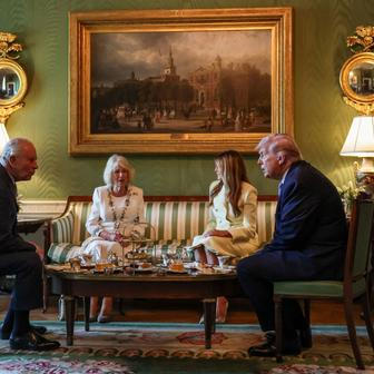 Britain's King Charles and Queen Camilla in the United States for state visit