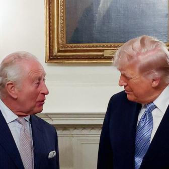 Britain's King Charles and Queen Camilla in the United States for state visit