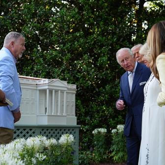 Britain's King Charles and Queen Camilla in the United States for state visit
