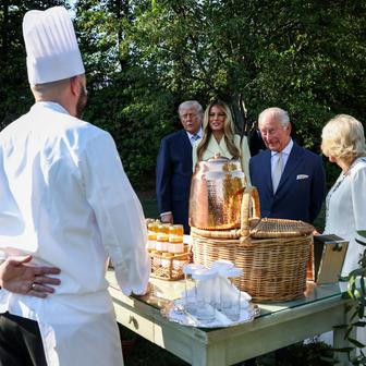 Britain's King Charles and Queen Camilla in the United States for state visit
