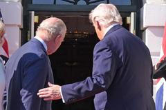 US Britain Royal Visit Trump