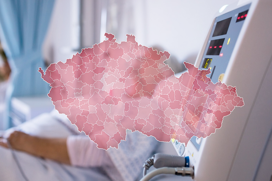 Unikátní mapa smrti. Víme, kde Češi žijí dlouho, a kde naopak umírají předčasně