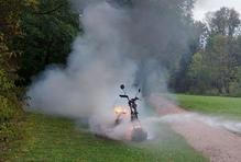 Požár elektrické koloběžky