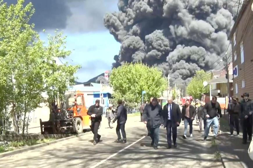 Unikátní trefa: Ukrajinci zasáhli cíl v hloubi Ruska, 1500 km od hranic
