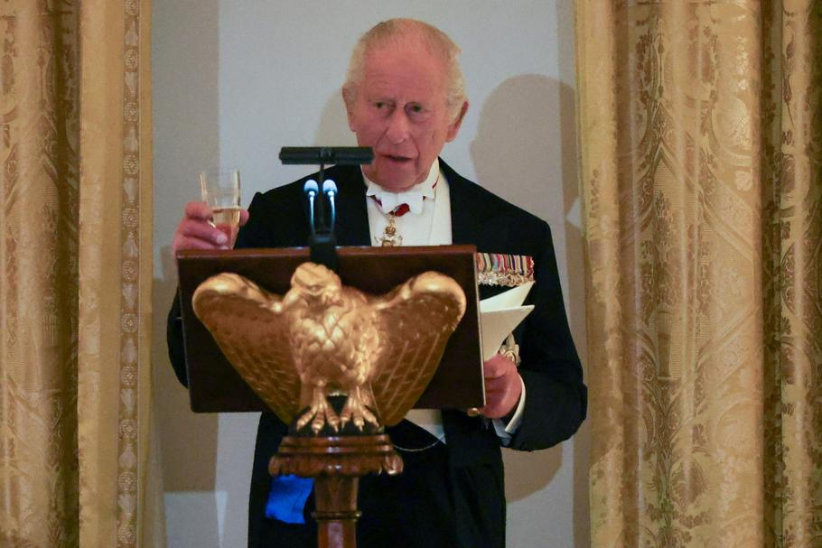 Britain's King Charles and Queen Camilla in the United States for state visit