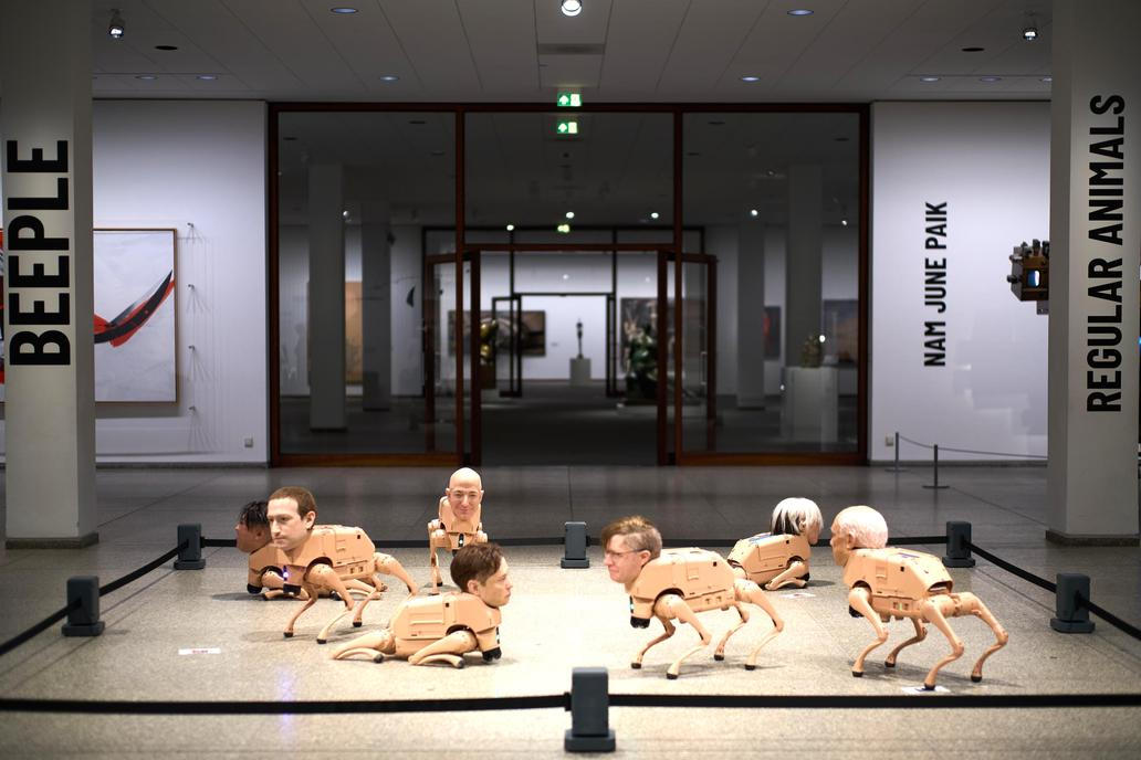 Germany Art Robot Dogs