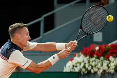 Jiří Lehečka na turnaji v Madridu 2026